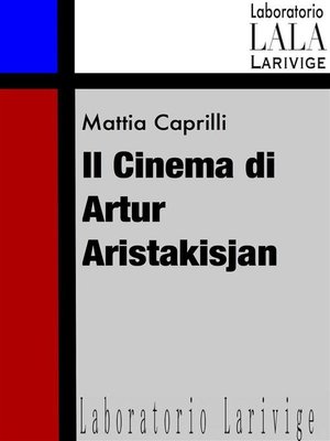 cover image of Il cinema di Artur Aristakisjan